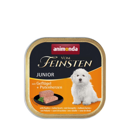 Animonda Vom Feinsten Junior для цуценят з куркою і серцем індички 150 г